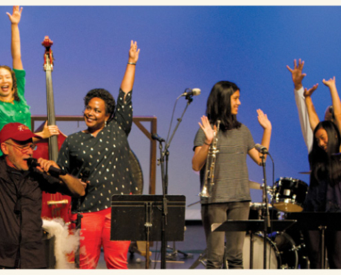 It's a jazz jungle at the BEST KIDS CONCERT EVER! Join Dr. Dave Hart and the Zookeepers at the Stanford Jazz Festival's Early Bird Jazz for Kids on Saturday morning, June 29th, 2024 at Stanford University. This interactive jazz adventure is perfect for curious kids and families who love to move and groove!